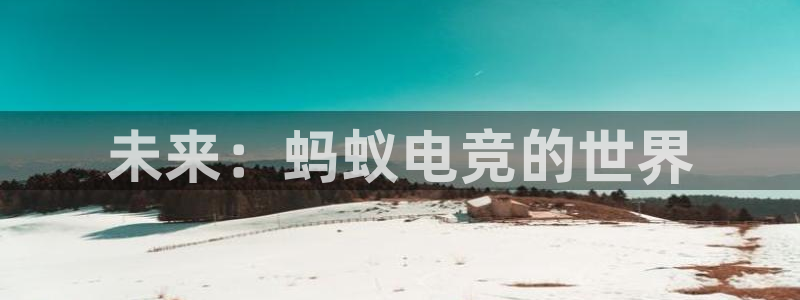 南宫电竞电竞暨ly79典cn：未来：蚂蚁